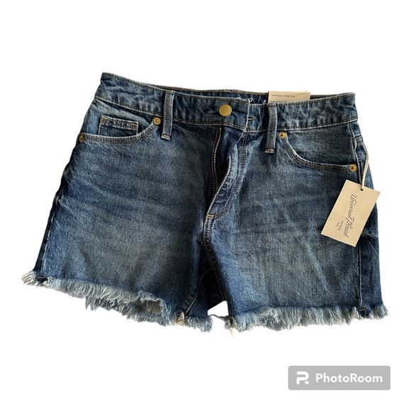 Universal Thread Pants - Universal Thread Women’s Jean Shorts High Rise Shortie Size 0/25 Vintage Stretch